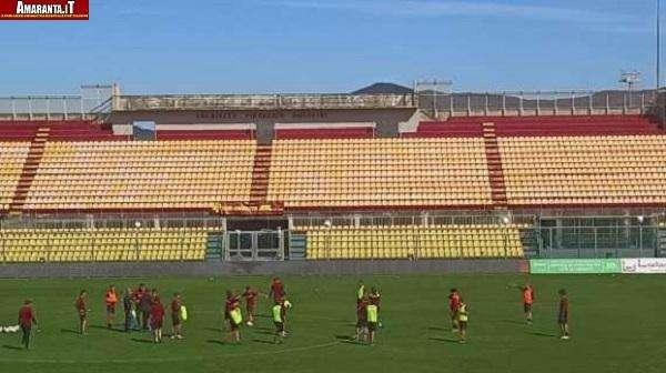 Il Livorno in allenamento