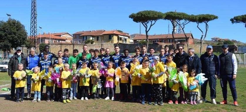 Giocatori e bambini ucraini