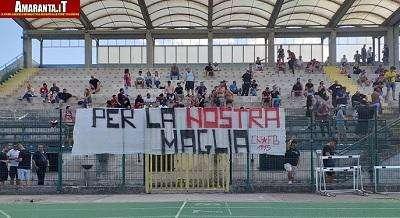 I tifosi amaranto a Tivoli