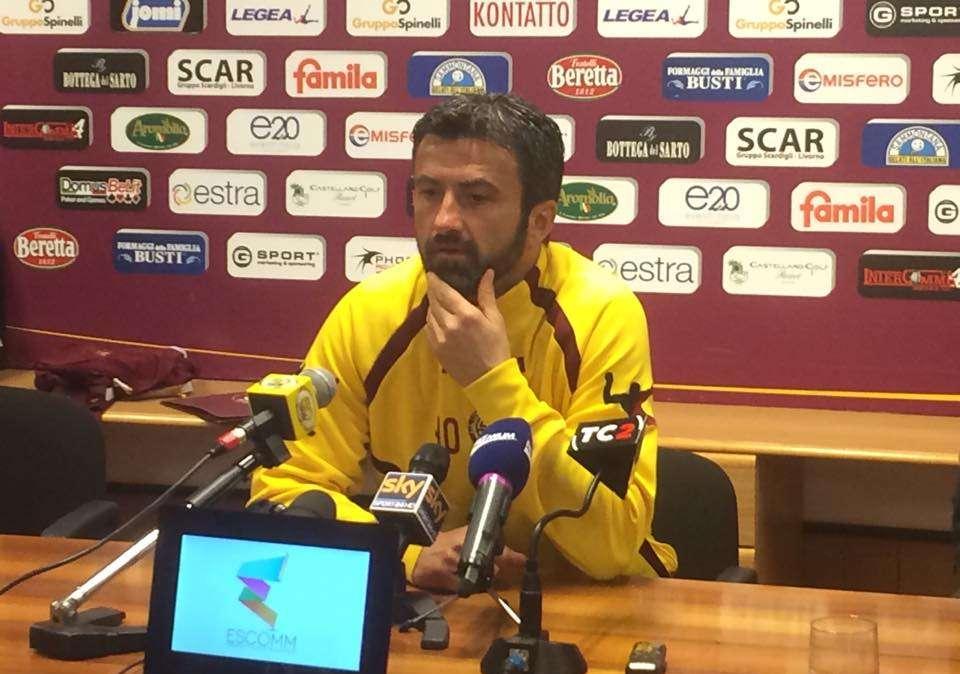 Ufficialità. Panucci confermato tecnico degli amaranto 