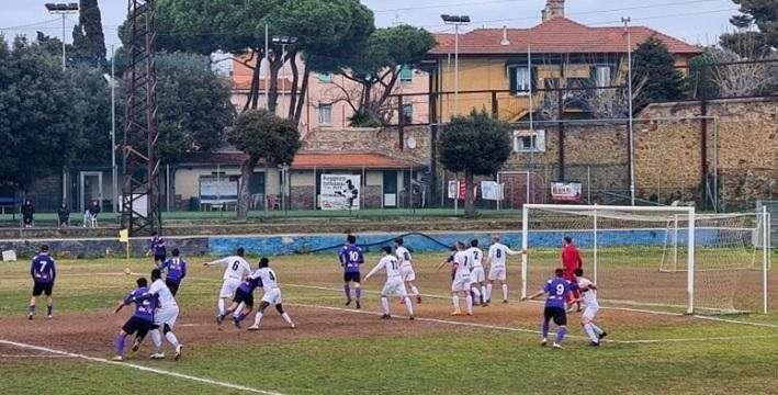Un momento della gara