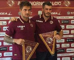 Jelenic e Surraco si presentano al Coni: "A Livorno per far bene"