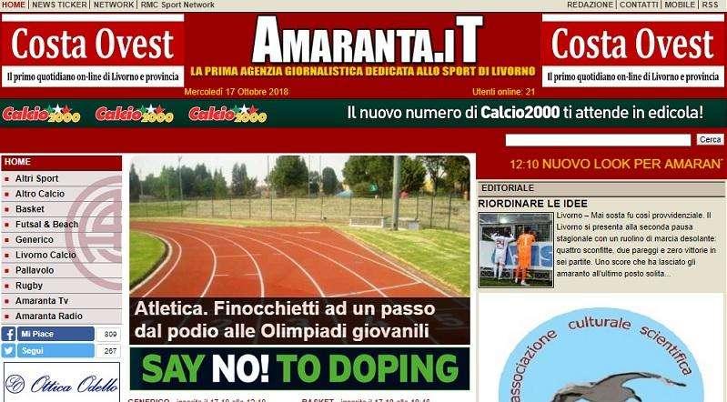 Nuova grafica e maggiore funzionalità per Amaranta.it