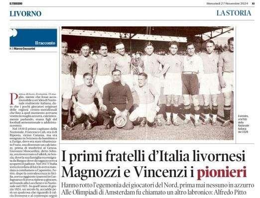 La pagina del Tirreno
