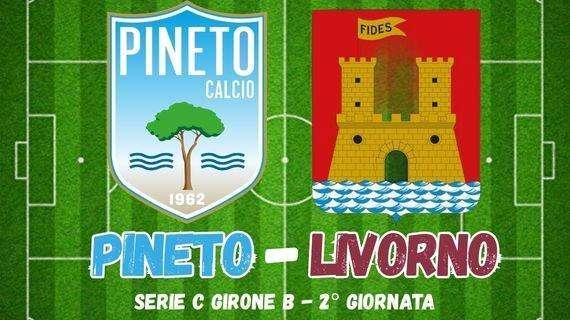 Diretta web. Pineto-Livorno 0 a 0 (parziale 1° tempo)