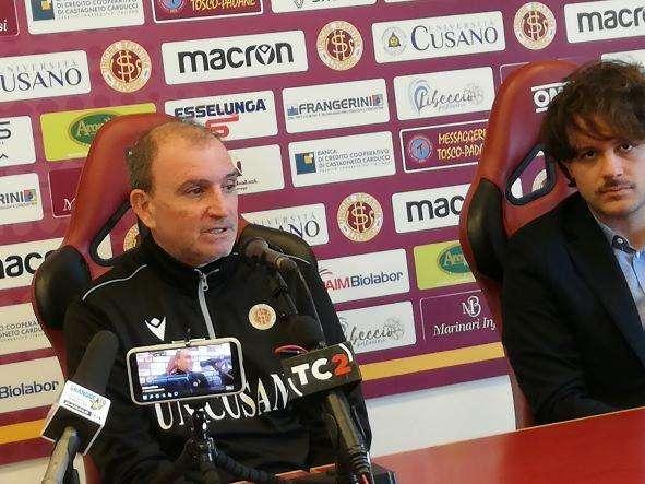 Angelini in conferenza stampa