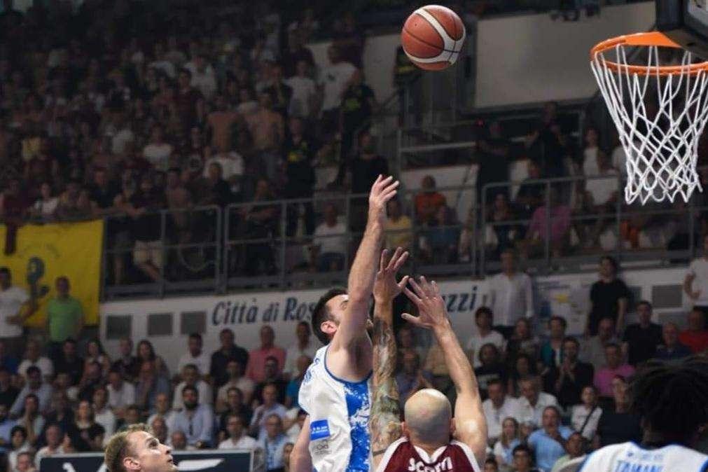 Un momento della gara