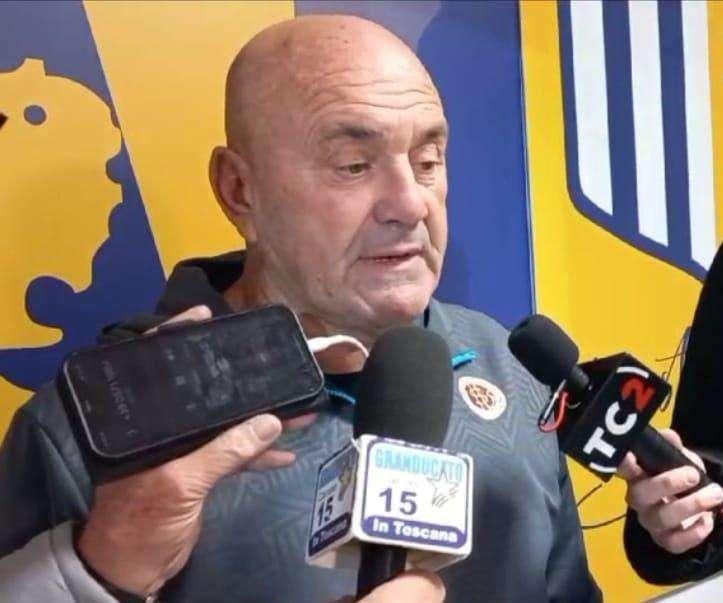 Favarin in sala stampa
