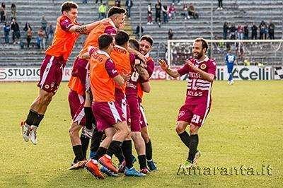 Il Livorno festeggia