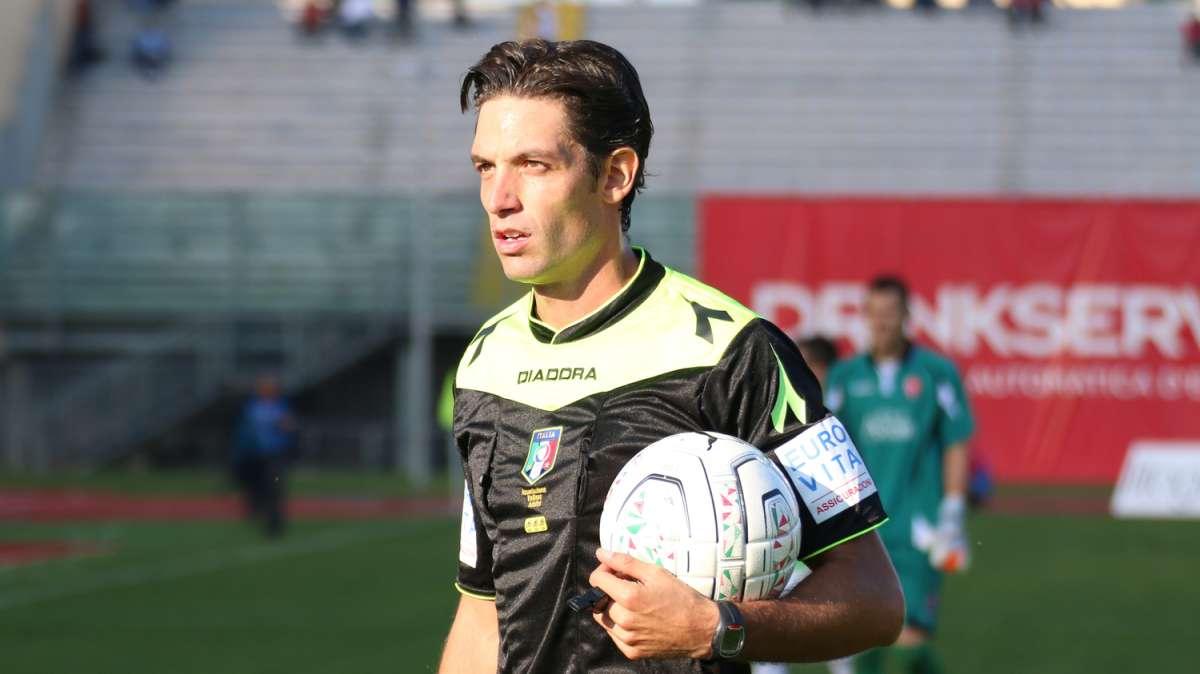 Arbitro siciliano per la gara Reggiana-Livorno, Pillitteri di Palermo