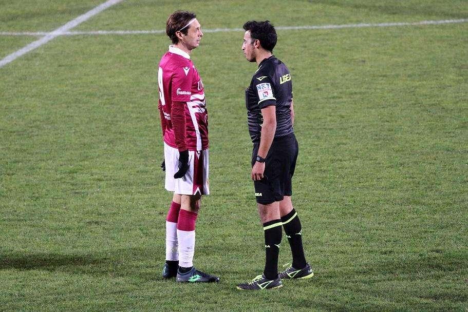 Ferretti e l'arbitro