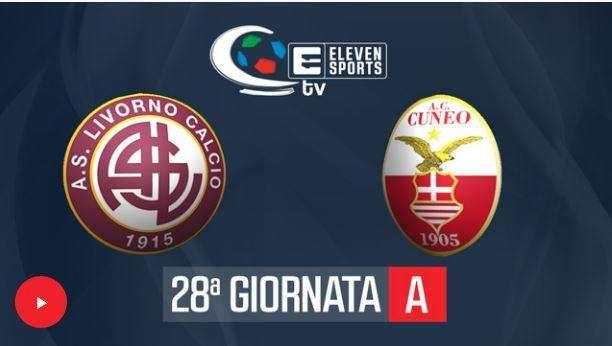 Livorno-Cuneo, le immagini del match