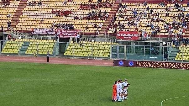 Il Livorno schierato 