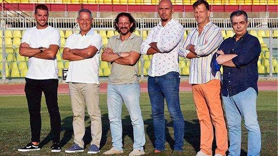 Lo staff tecnico del Livorno