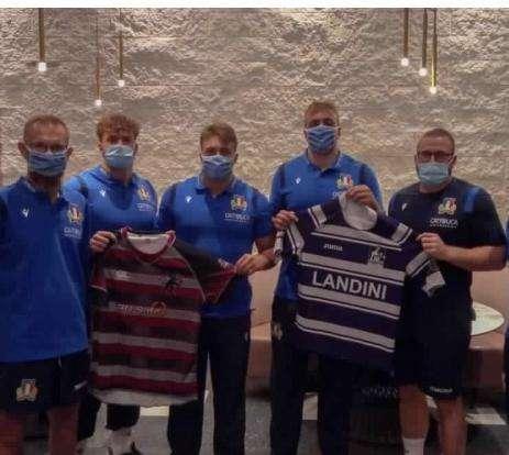 Lucchesi e Mori premiati a Firenze come promesse del rugby