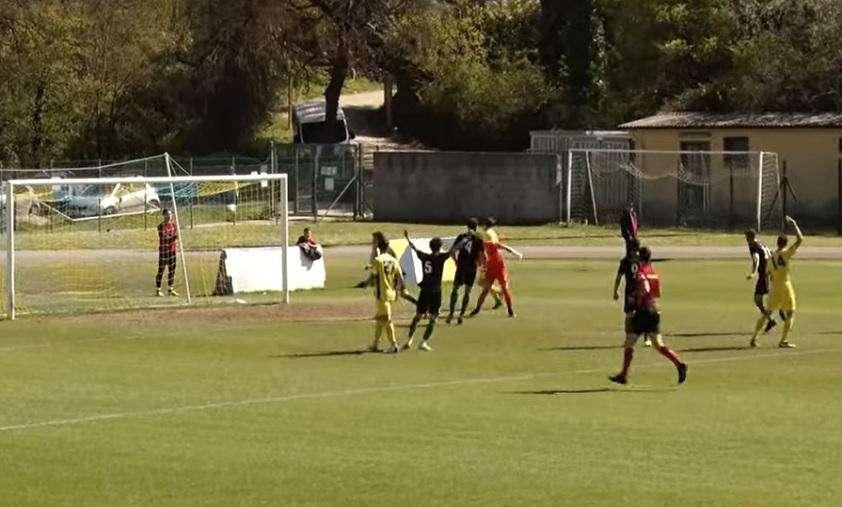 Il gol della Pro Livorno