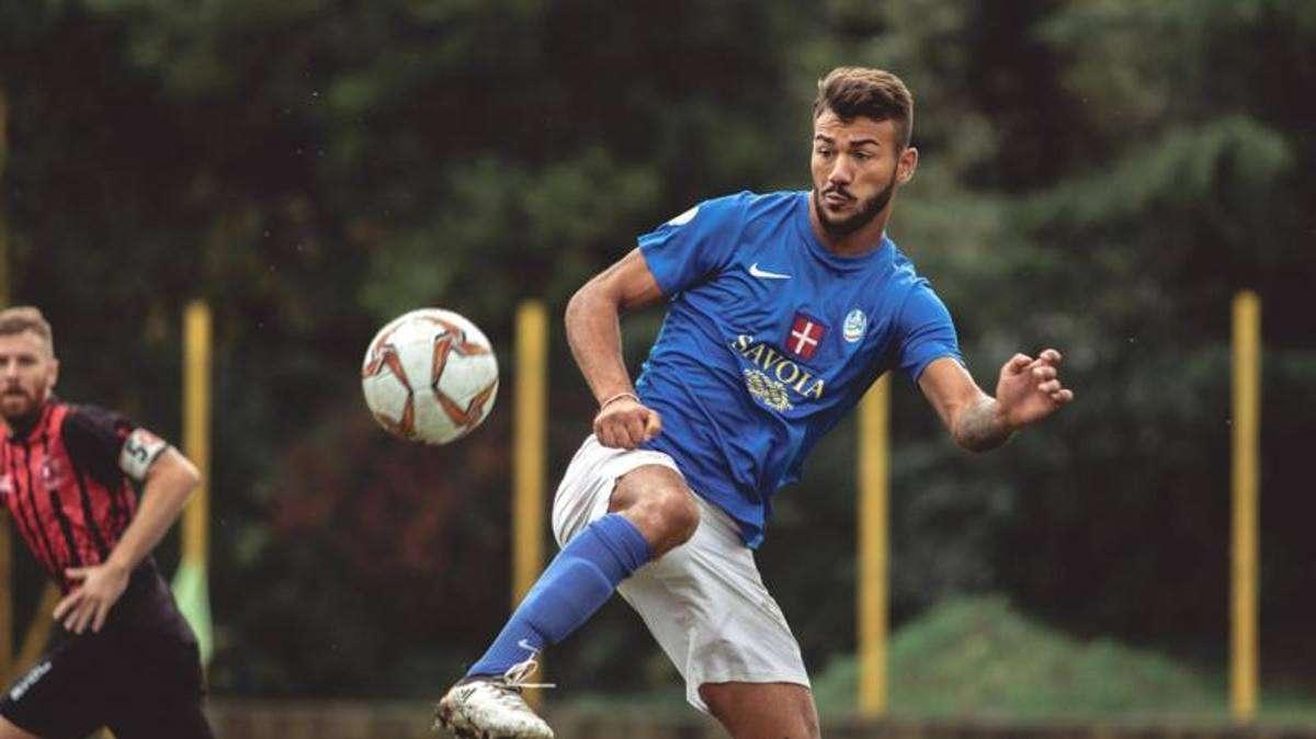 Aimone Cal&igrave;, autore del gol