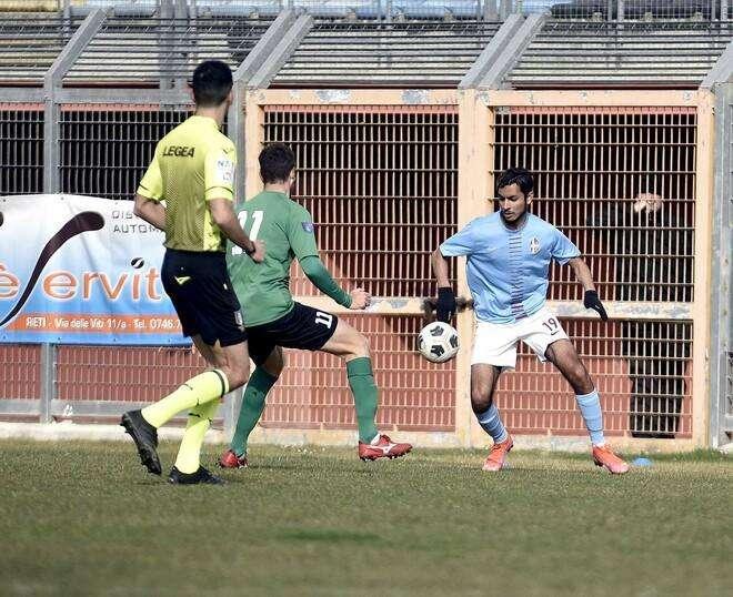 Un'azione della partita