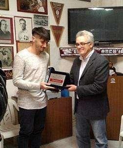 Il momento della premiazione