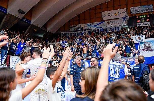 I tifosi piellini festeggiano
