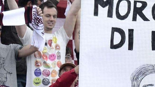 Gli ultras amaranto ricordano Andrea: "Il rispetto oltre la rivalità"