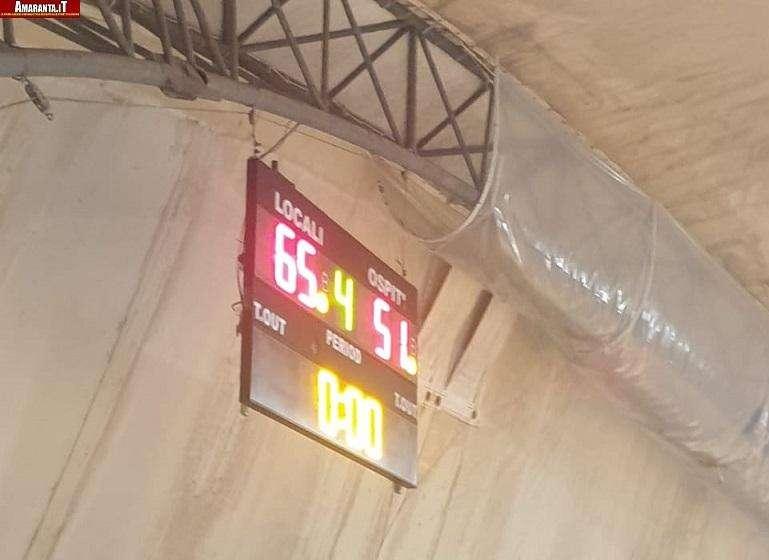Il tabellone finale