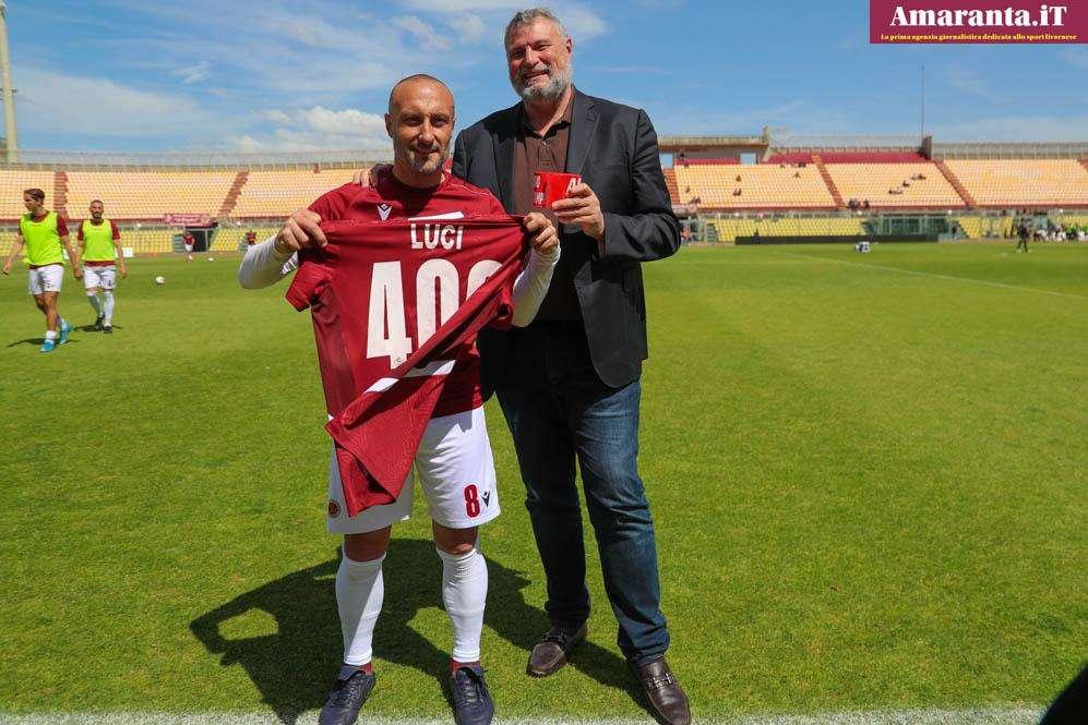 Le 400 presenze in campionato 