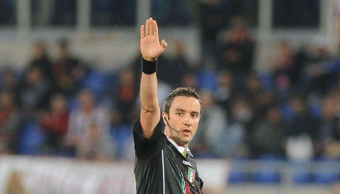 Arbitro. Peruzzo per Lazio-Livorno