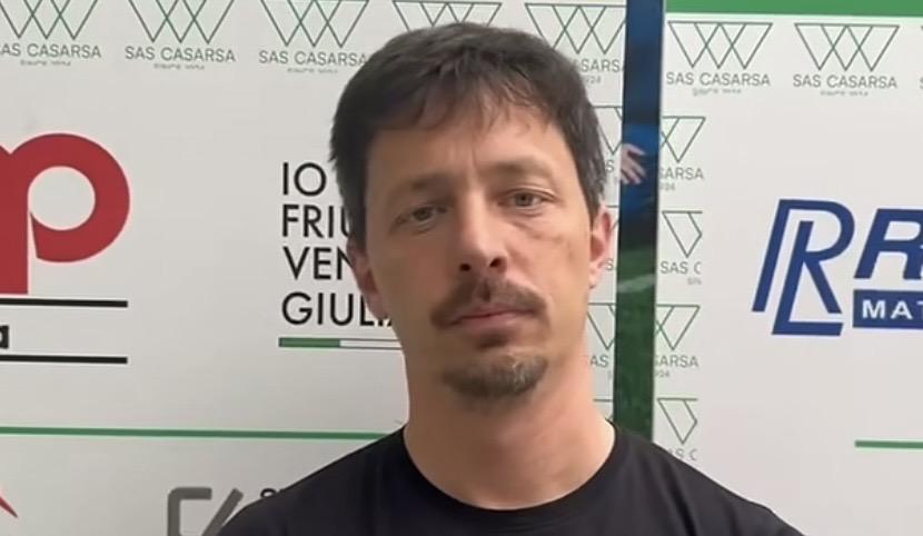 MIGLIOR ALLENATORE DEL WEEKEND - Mario Campaner del Casarsa