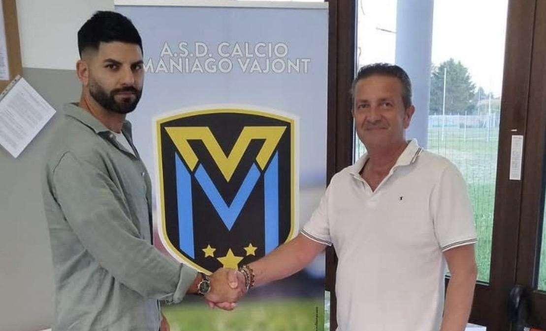 MANIAGO VAJONT - Panchina affidata a Cattaruzza