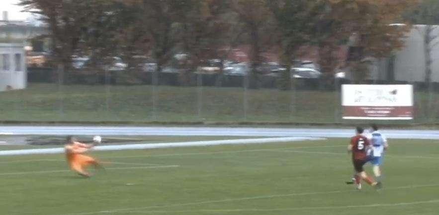 MIGLIOR PARATA DEL WEEKEND - Nardoni della Pro Fagagna contro il Chiarbola Ponziana