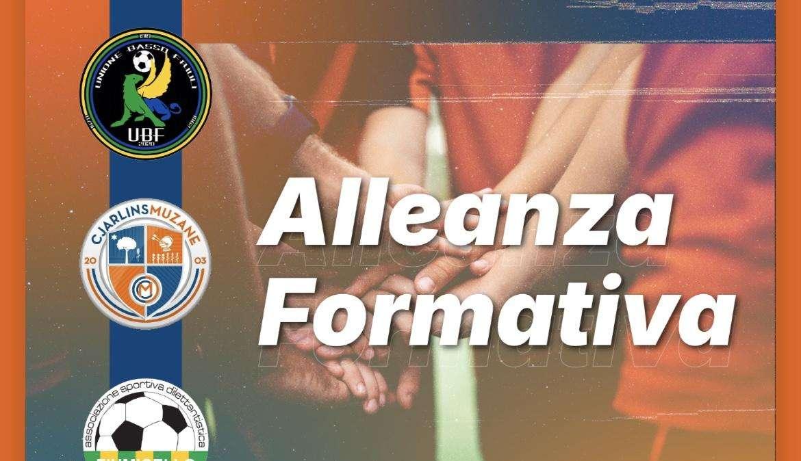 GIOVANILI - Cjarlins Muzane, Fiumicello e Ubf danno vita al progetto "Alleanza Formativa"