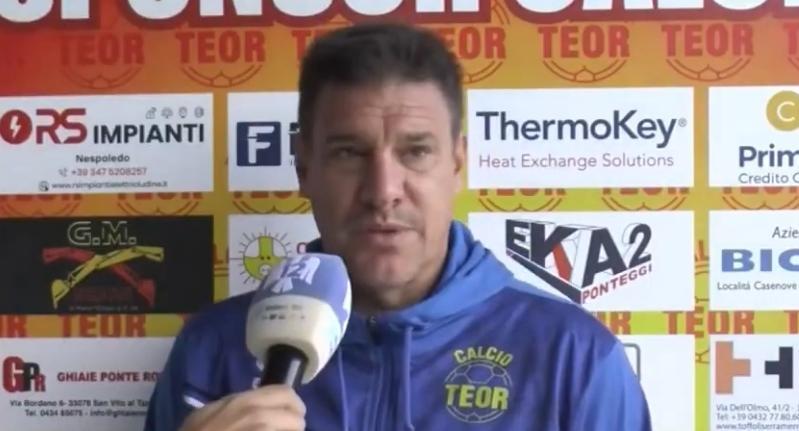 TEOR - Pittilino: "L'arbitro il peggiore in campo di fronte a due squadre di buon livello"
