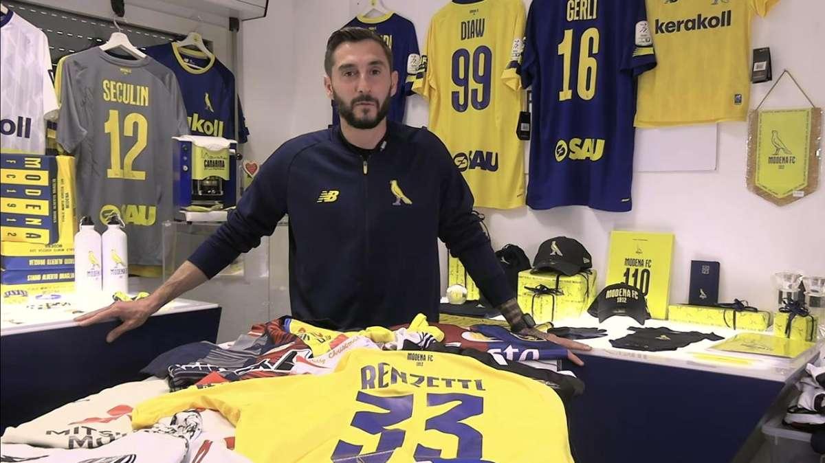 Modena, Renzetti a "Controvento": "Tanto orgoglioso della mia carriera. Idoli? Giggs e Ashley Cole"