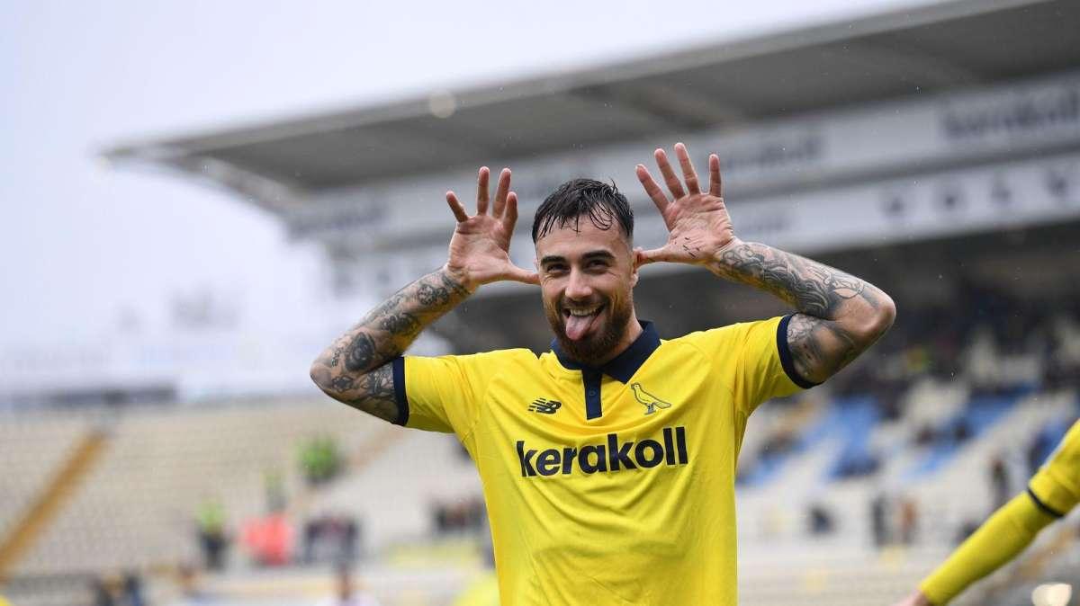 MODENA-COSENZA 1-1: GLIOZZI, LA PRIMA FIRMA