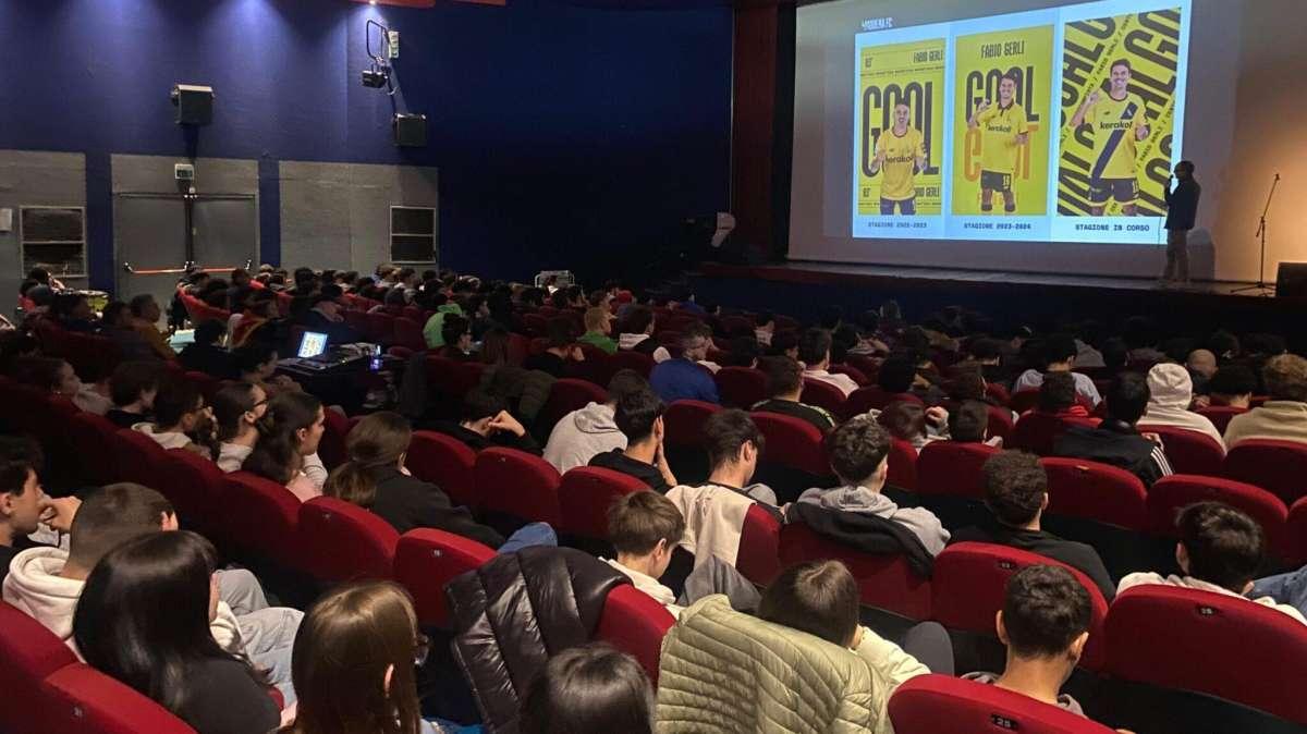 Il Modena nelle Scuole: mattinata speciale a Pavullo