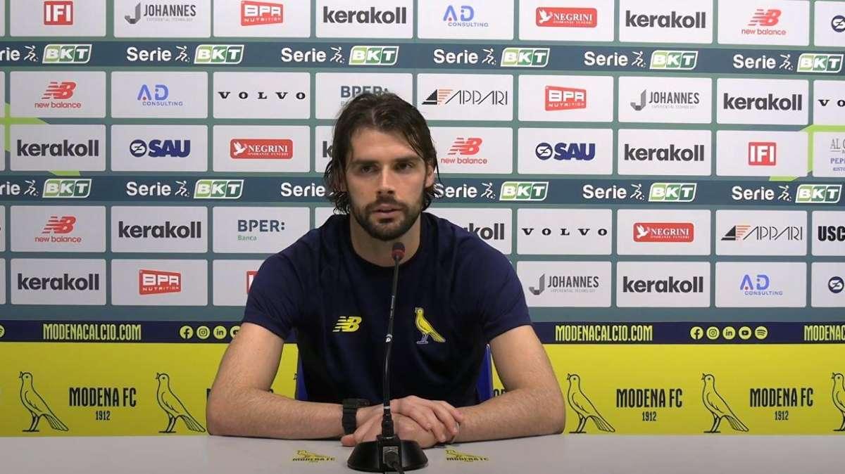 Modena, Poli a TuttoB: “Un’emozione esordire con la maglia gialloblù”