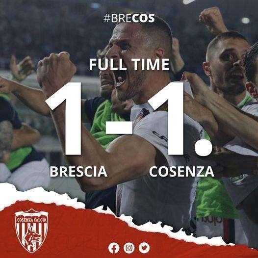 Il Brescia retrocede in Lega Pro: i tifosi interrompono la partita