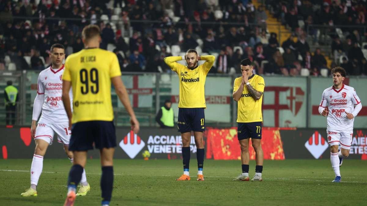 Padova-Modena 2-0: serata negativa  per i canarini