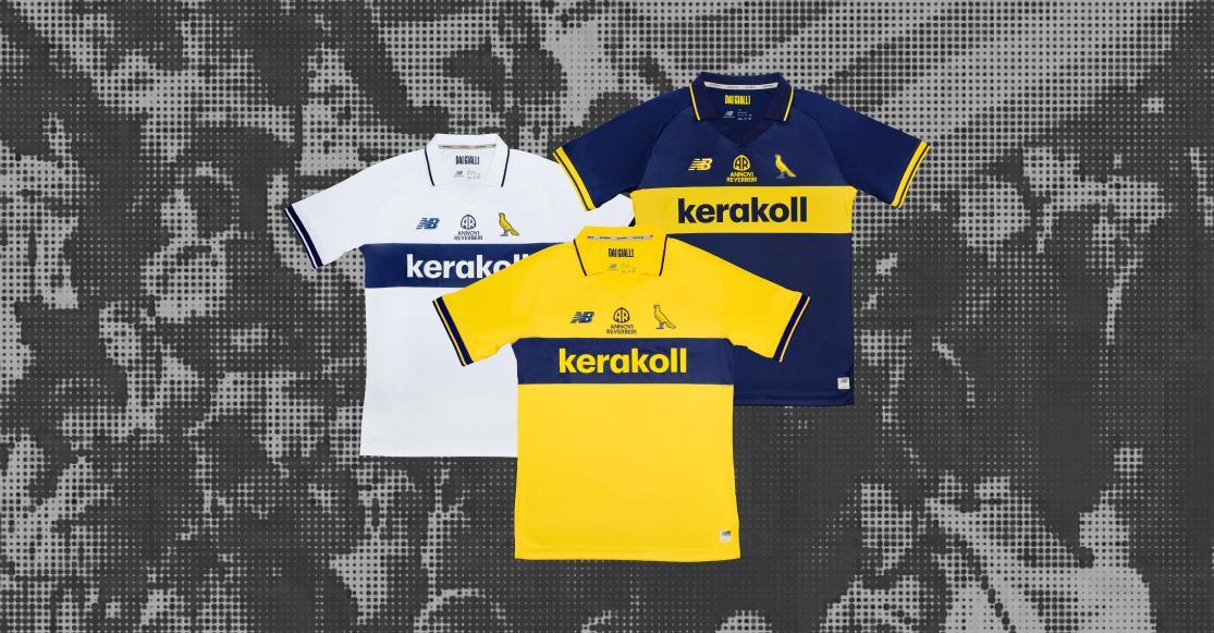 MODENA CALCIO, NUOVE MAGLIE  STILE BOCA