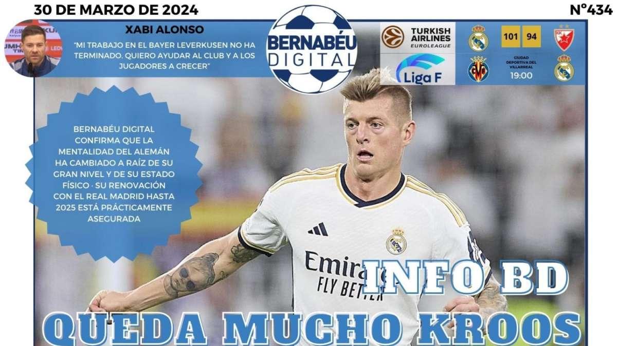 PORTADA BD | "Queda mucho Kroos por delante" / "Quiere ser importante"