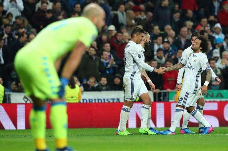 El Madrid se ha clasificado solo en cuatro de las ocho ocasiones en las que ganó 3-1 en la ida