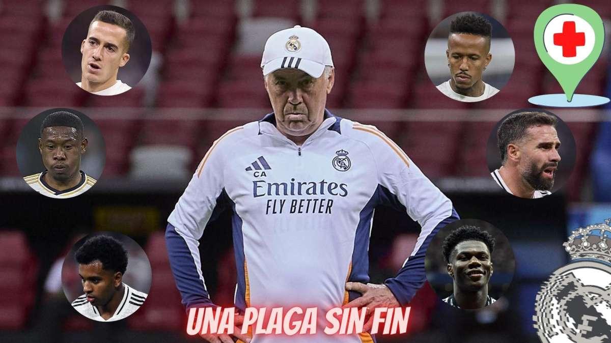 Los problemas de Ancelotti: poco tiempo para salvar la temporada