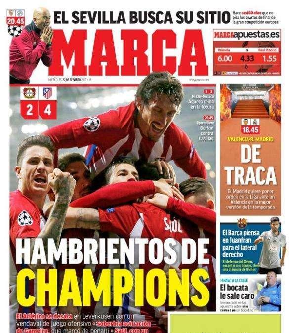 PORTADA - Marca: "Hambrientos de Champions"