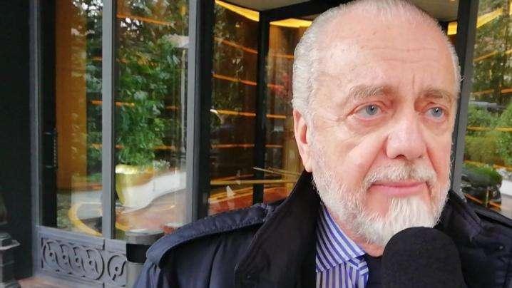 De Laurentiis pone en duda a la UEFA: "Madrid y Liverpool generan más dinero"