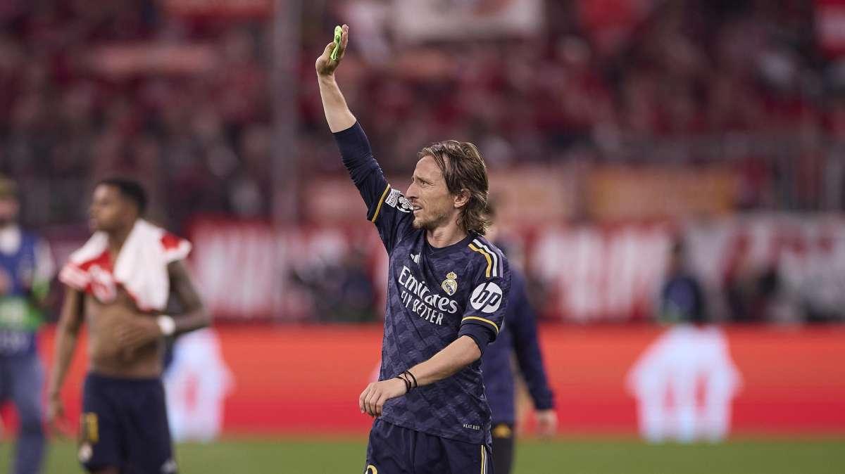 Modric cumple parte de su gran objetivo con el Real Madrid: la renovación, en el aire
