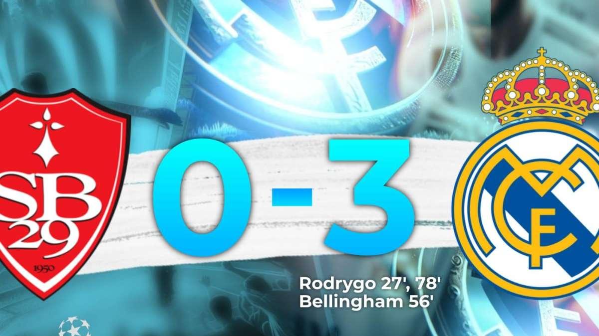 Brest 0-3 Real Madrid | ¡Puede haber un enfrentamiento ante el City!