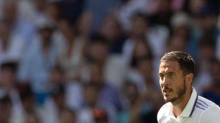 Hazard reaparece en Liga seis meses después... con pitada del Bernabéu
