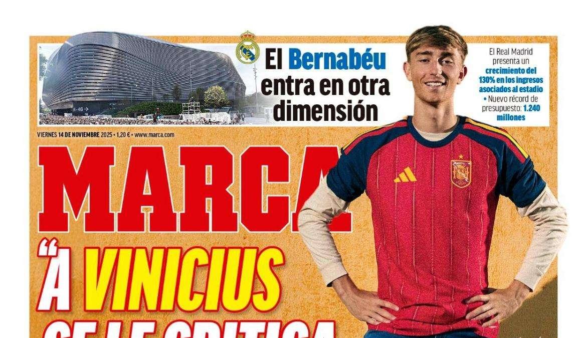 Marca abre con Huijsen: "A Vinicius se le critica demasiado"