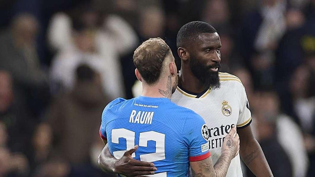 Rüdiger, muy crítico con el partido de anoche: "No hay nada que celebrar"
